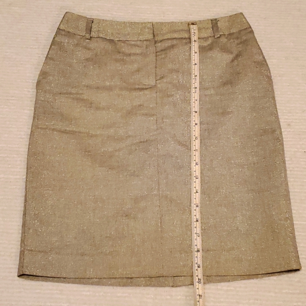 Attention Mini Skirt with Gold sparkle